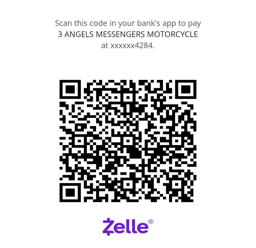 Zelle QR code for 3AM