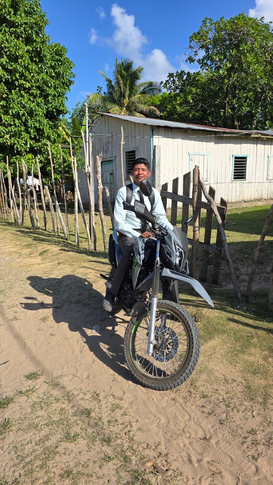 Bible Workers on Motorcycles