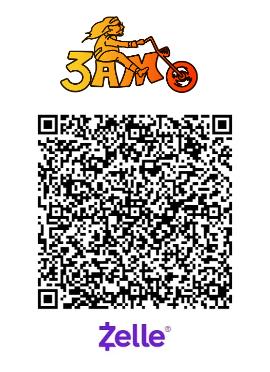 Zelle QR code for 3AM